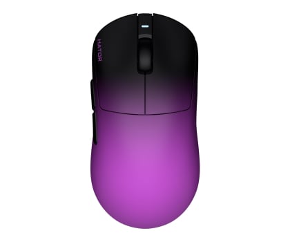 Myszka bezprzewodowa HATOR Quasar 3 Ultima 8k (black-violet)